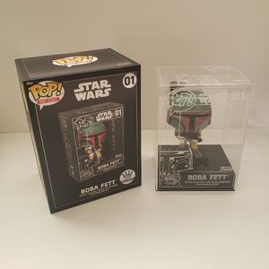 Funko Pop Star Wars Boba Fett Diecast Funko Shop Exclusive Figure Common